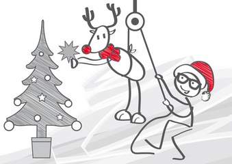 Weihnachtsbaum schmücken