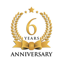 anniversary with ribbon