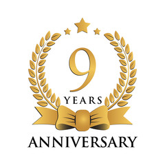 anniversary with ribbon