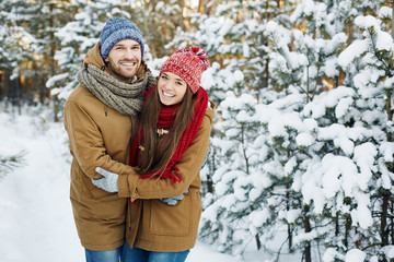 Happy dates in winter park