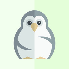 Funny Penguin Vector illustration
