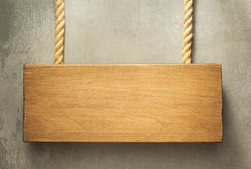 hanging signboard board