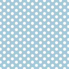 Polka dot vector background pattern.