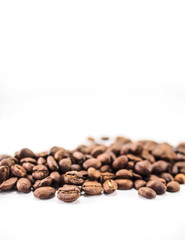 Coffee beansin money sign shape