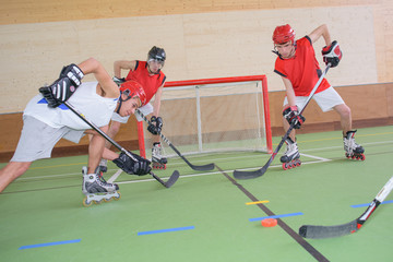 Obraz premium hockey game