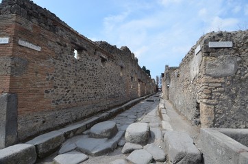 Pompeii in Italy
