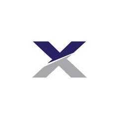 Modern Initial Logo X