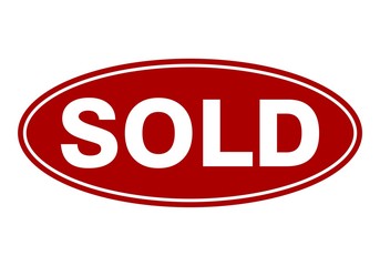 Sold red sticker 