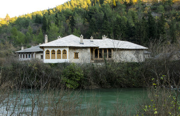 Obraz premium Old Bosnian House in Stolac, Bosnia and Herzegovina