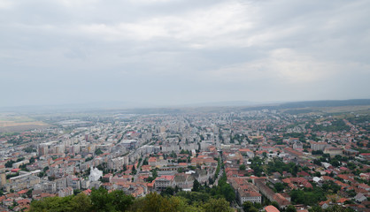 Fototapeta na wymiar View over a city