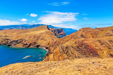 Madeira, bay at Ponta de Sao Lourenco