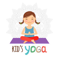 Kid yoga logo