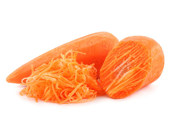 Carrot vegetable grated