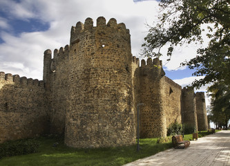 Fototapeta na wymiar Batonis-Tsikhe Fortress in Telavi. Georgia 