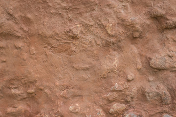 Empty red stone wall background