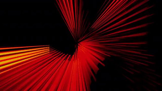 Pulsante de rayos de color rojo
