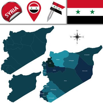 Map of Syria