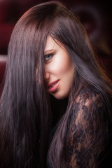 Obraz premium образ молодой привлекательной девушки