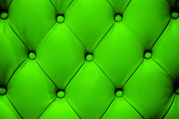 Green leather sofa texture