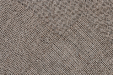 Closeup burlap texture and background