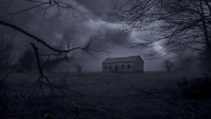 Haunted House in the Forest