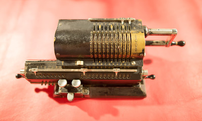Old calculator vintage