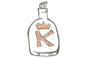 Бутылка выдуманная