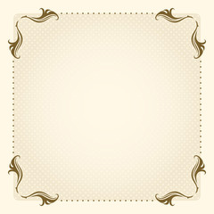 Vector greeting card.