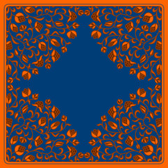 Vector ornamental background.