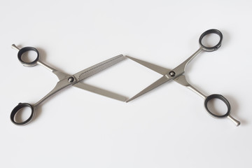 парикмахерские инструменты ножницы расчески зажимы
