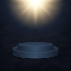 Vector illustration of abstract modern light background