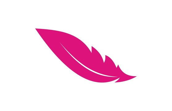 Feather Flying Abstract Logo