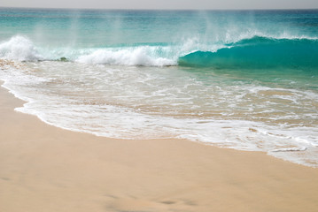 Brandung am Strand von Sal, Kapverdische Inseln