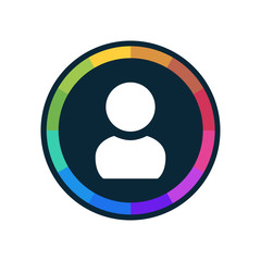 Colorful Web-Button