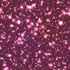 Stars on a purple background