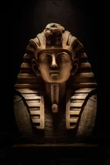 Door stickers Egypt Stone pharaoh tutankhamen mask