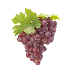 Ripe red grapes