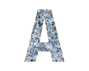 CLASSIC and beautiful  FONT or LETTER natural marble texture style