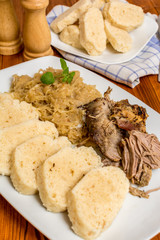 Dumpling cabbage pork