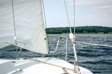 Sailboat on the sea