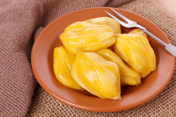 Tropical fruit Jackfruit (jakfruit, jack, jak) © jantima