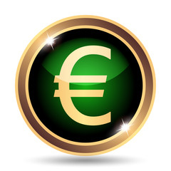 Obraz premium Euro icon