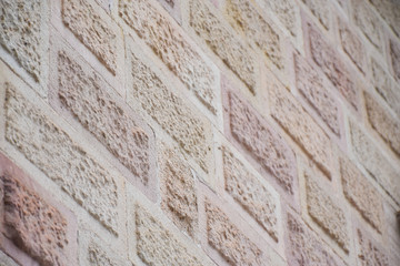 Mur typique des maisons de Barcelone