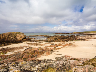 Fototapeta na wymiar The Beach at Iona, Scotland, UK
