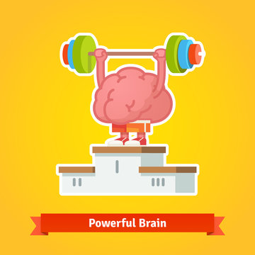 Strong brain takes first place on winning pedestal