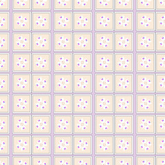 Geometric colorful abstract seamless pattern with style square o