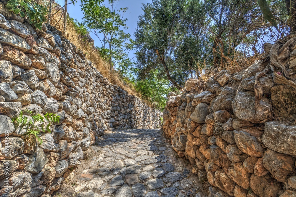 Wall mural Monemvasia