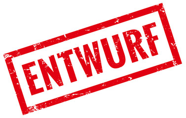 Stempel rot Entwurf Grunge