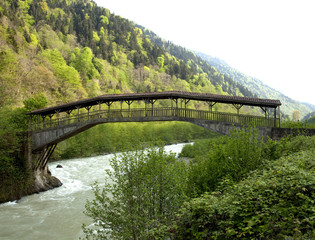 Fototapeta na wymiar Trabzon and bridges 