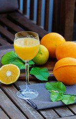 fresh orange juice
